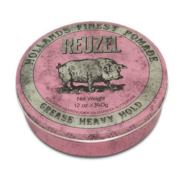 Reuzel Pink Grease Heavy Hold 340 g, pomáda na vlasy