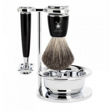 Mühle Rytmo Black Pure Badger 4-dielna