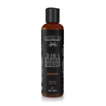 Razor MD Sandalwood šampón na fúzy 3 v 1 226 g