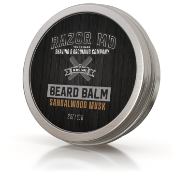 Balzam na fúzy Razor MD Sandalwood & Musk 60 g