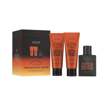 Scottish Fine Soaps Thistle and Black Pepper darčeková sada