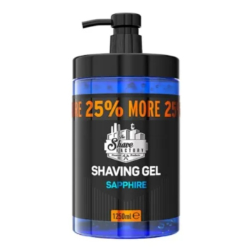 Shave Factory Sapphire gél na holenie 1250 ml
