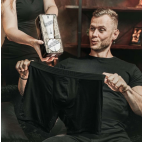 Angry Beards darčeková sada na gule a trenky L