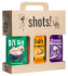LaQ Shots! Pánska sada sprchových gélov 3 x 500 ml