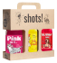LaQ Shots! Dámska sada sprchových gélov 3 x 500 ml