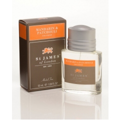 St James of London Mandarin & Patchouli, kolínska voda 50 ml
