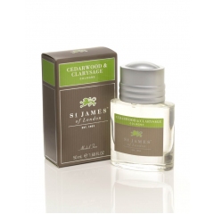 St James of London Cedarwood & Clarysage, kolínska voda 50 ml