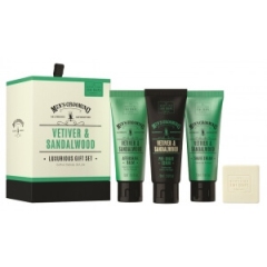 Scottish Fine Soaps Vetiver and Sandalwood darčeková sada