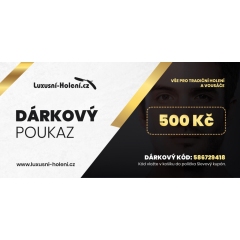 Darčekový poukaz v hodnote 500 Kč