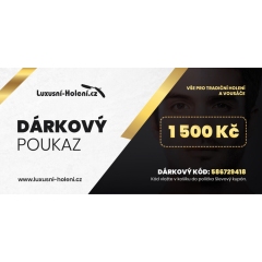 Darčekový poukaz v hodnote 1500 Kč