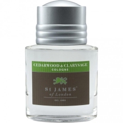 St James of London Cedarwood & Clarysage, kolínska voda 50 ml TESTER