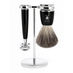 Mühle Rytmo Black Pure Badger 3-dielna