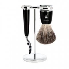 Mühle Rytmo Black Pure Badger Mach3 3-dielna