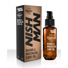 Nishman Beard & Mustache olej na fúzy 75 ml