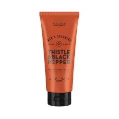 Scottish Fine Soaps Thistle and Black Pepper umývací gél na telo a vlasy 200 ml