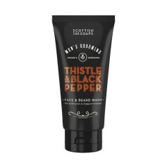 Scottish Fine Soaps Thistle and Black Pepper čistiaci gél na tvár