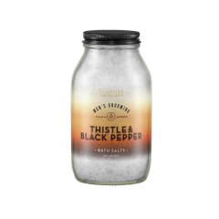 Scottish Fine Soaps Thistle and Black Pepper sůl do kúpeľe